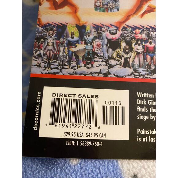 DC Comics Crisis On Infinite Earths GraphicNovel Paperback 1985 Series Crossover - Picture 7 of 7